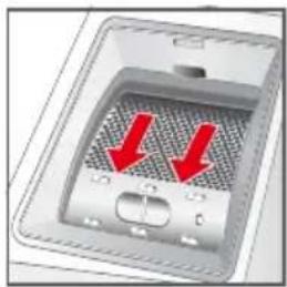 SIEMENS WP12T227 - Entfernen eines Gegenstandes zwischen Trommel und Laugenbehälter - 2