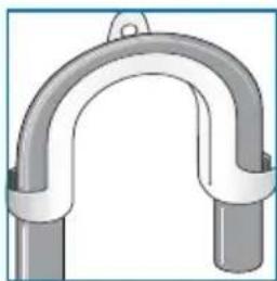 SIEMENS WP10T297 - Ablaufschlauch verlegen: - 1