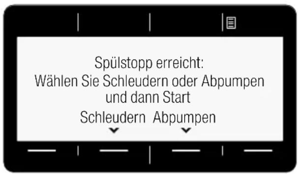 SIEMENS WM16Y793 - Programmende bei Spülstopp - 1