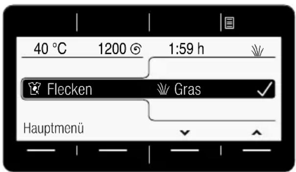 SIEMENS WM16Y743 - Taste Antiflecken-System 🎨 gewählt - 1