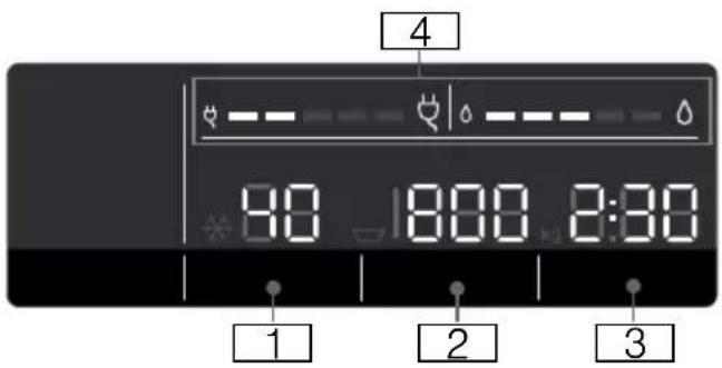 SIEMENS WM14W7G2 - Anzeigefeld - 1