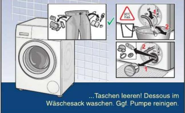 SIEMENS WM14W570 - Spülen/Schleudern, Abpumpen - 1
