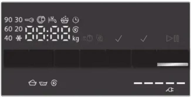 SIEMENS WM14T4G0 - Anzeigefeld - 1