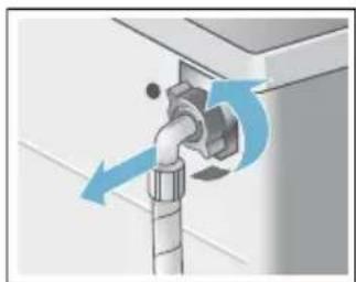 SIEMENS WM14Q4X2 - Sieb im Wasserzulauf verstopft - 2