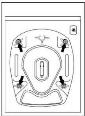 Luxor WM 1648 CR-LUX - KAPITEL-3: INSTALLATION / SICHERHEITSSCHRAUBEN FÜR DEN TRANSPORT ENTFERNEN - 1