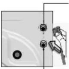 Luxor WM 1242 LUX - WASSERANSCHLUSS - 1