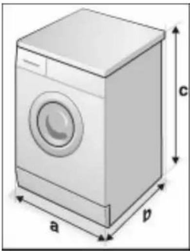 BOSCH WFG100A - Abmessungen - 1