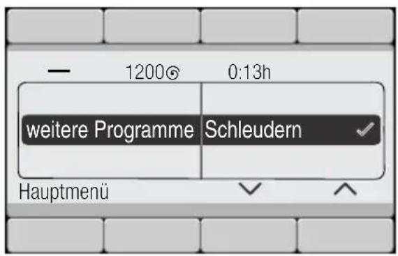 BOSCH WAYH8740 - weitere Programme gewählt - 1