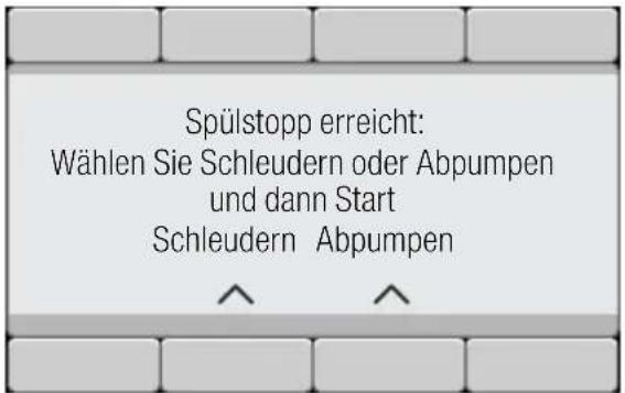 BOSCH WAYH2840 - Programmende bei Spülstopp - 1