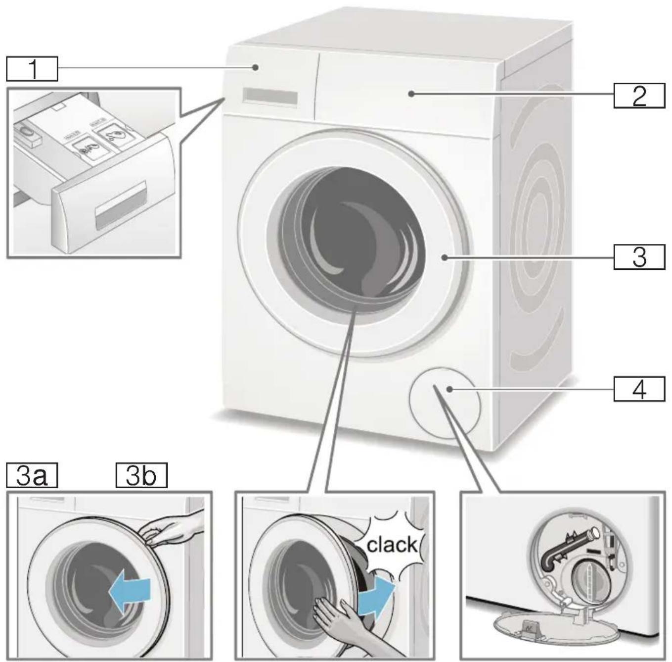 BOSCH WAYH2840 - Waschmaschine - 1