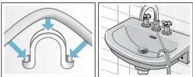 BOSCH WAT28690 - ■ Ablauf in ein Waschbecken - 1