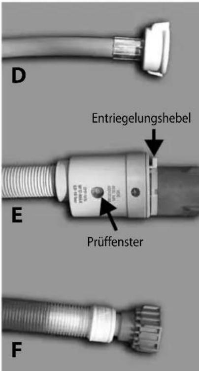 WHIRLPOOL AWOE 8247 - Reinigung des Filtersiebs im Wasserzulaufschlauch - 1