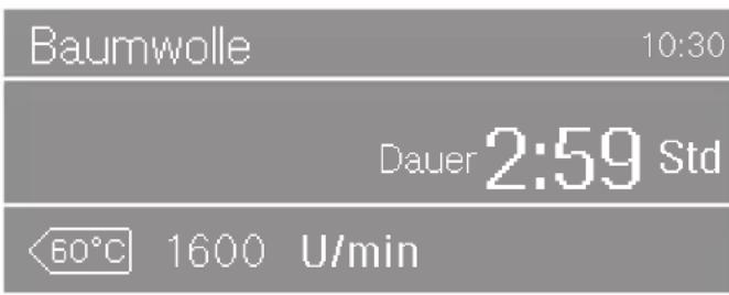 MIELE WMR 561 WPS - Basisdisplay - 1