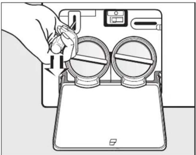 MIELE WMR 561 WPS - Tür öffnen - 1