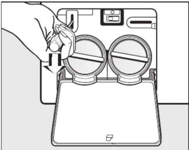 MIELE WMR 500-61 CH - Tür öffnen - 1