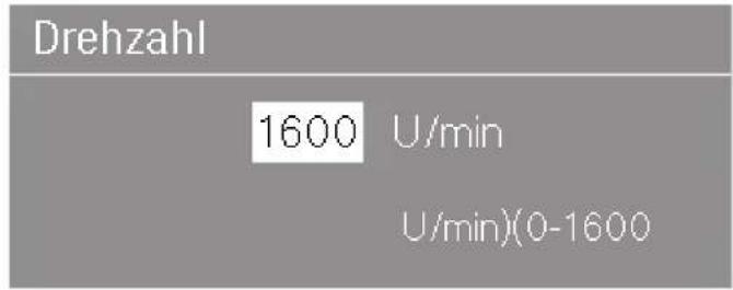 MIELE WMR 500-61 CH - Drehzahl wählen - 1