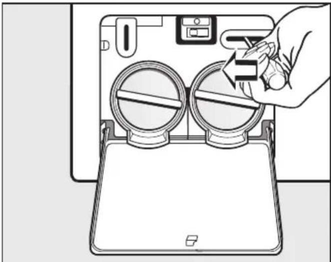 MIELE WMF 100-41 CH li - Tür öffnen - 1