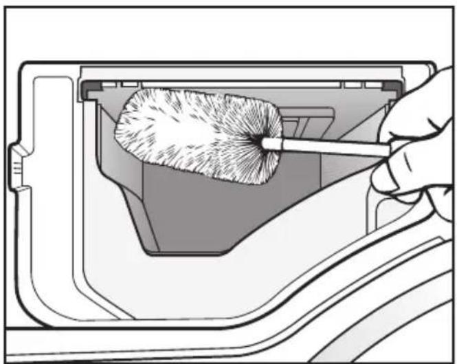 MIELE WKH 100-31 CH s - Sitz des Waschmittel-Einspülkastens reinigen - 1