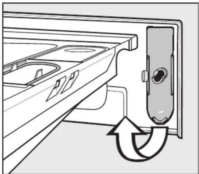 MIELE W 400-75 CH - Fülltür öffnen bei verstopftem Ablauf und/oder Stromausfall - 1