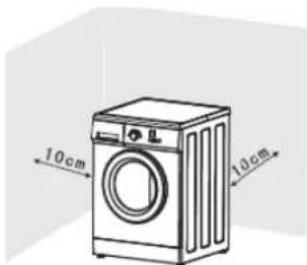 Exquisit WA 6212-7.1 - Aufstellungsort der Waschmaschine - 1
