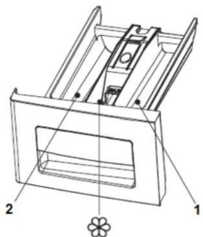 Exquisit DWD-HB1412 - Waschmittel-Einfüllkammer - 2