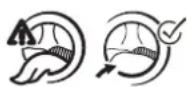 BAUKNECHT WM Style 824 ZEN KON - SCHLIESSEN SIE REISSVERSCHLÜSSE, KNÖPFE ODER HAKEN. BINDEN - 1