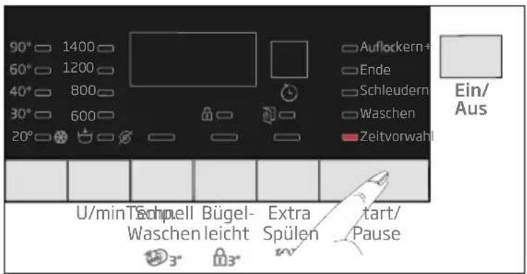 BEKO WYAW 814831 LS - Hinzufügen von Wäsche während dem Endzeit-Countdown. - 1