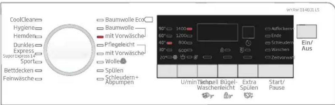 BEKO WYAW 814831 LS - Baumwolle mit Vorwäsche Kalt - 90 °C Maximal 8 kg - 1
