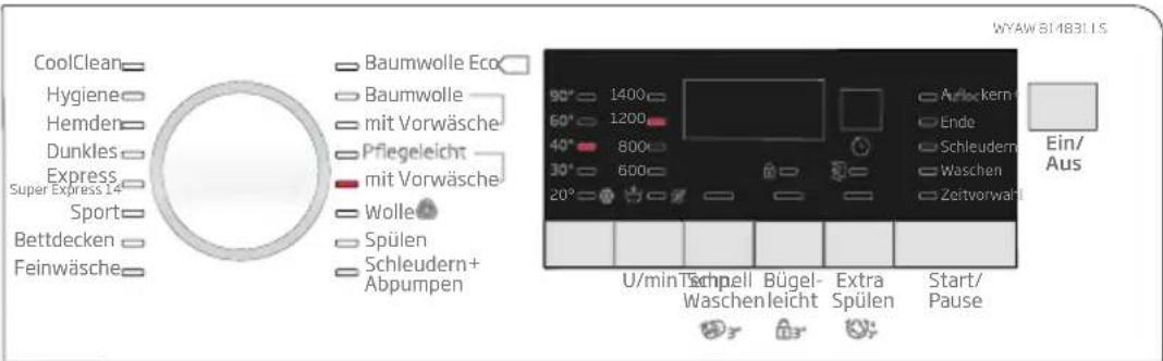 BEKO WYAW 814831 LS - Pflegeleicht mit Vorwäsche Kalt - 60 °C Maximal 4 kg - 1