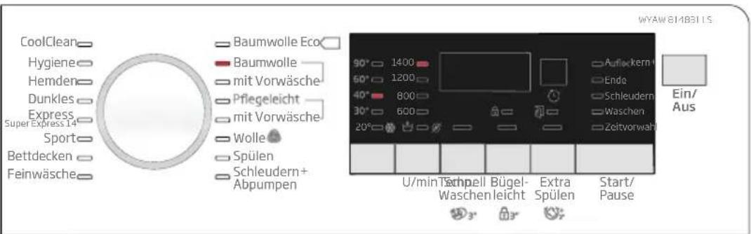 BEKO WYAW 814831 LS - Kalt - 90 °C Maximal 8 kg - 1