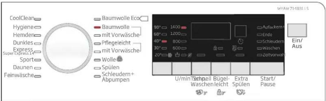 BEKO WYAW 714831 LS - Kalt - 90 °C Maximal 7 kg - 1