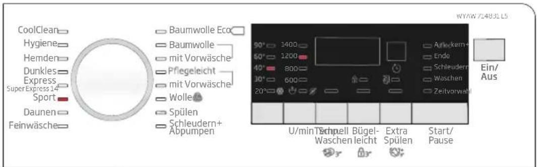 BEKO WYAW 714831 LS - Kalt - 40 °C Maximal 3,5 kg - 1