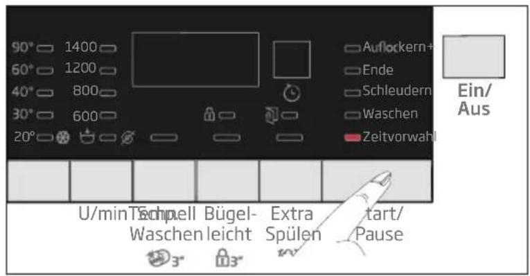 BEKO WYAW 714831 LS - Hinzufügen von Wäsche während dem Endzeit-Countdown. - 1