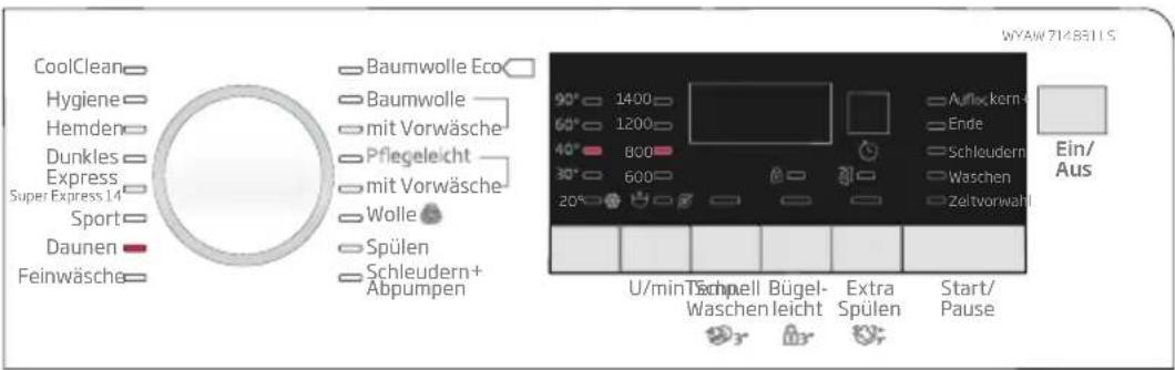 BEKO WYAW 714831 LS - Kalt - 60 °C Maximal 2 kg - 1