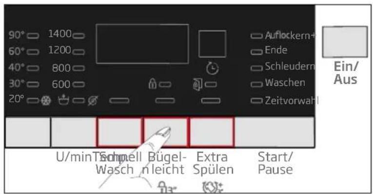 BEKO WYAW 714831 LS - Zusatzfunktionen auswählen - 1