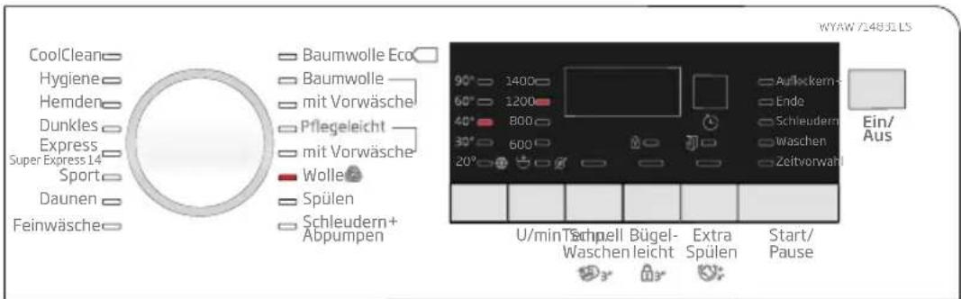 BEKO WYAW 714831 LS - Kalt - 40 °C Maximal 1,5 kg - 1