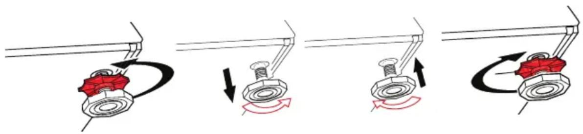 BLOMBERG WAF 71420 - Füße einstellen - 2
