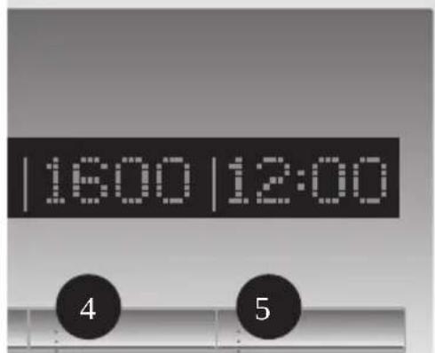 SIBIR WA 8622 SL - BESCHREIBUNG DER FRONTPLATTE - 7