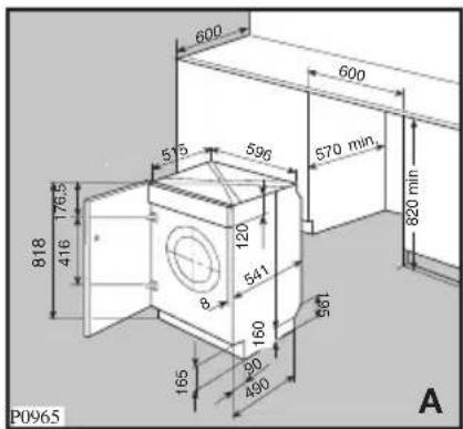 Juno Electrolux JWG14750W - Einbau-Anweisungen - 1