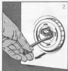 Eudora Supernova EU 1001 - Reinigen der Waschmittellade: - 5