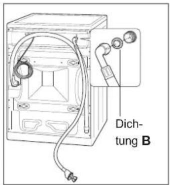 Hanseatic WA 6400 - Wasserzulaufsieb reinigen - 5