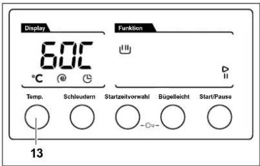Hanseatic HWM 614 A2 - Programm anpassen - 1
