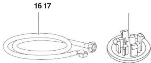 Hanseatic HWM 610 A1 - Bedienelemente / Lieferumfang - 4
