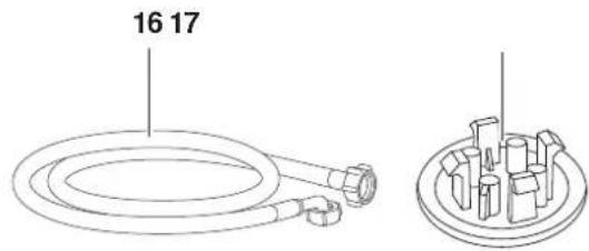 Hanseatic HWM 510 A1 - Bedienelemente / Lieferumfang - 4