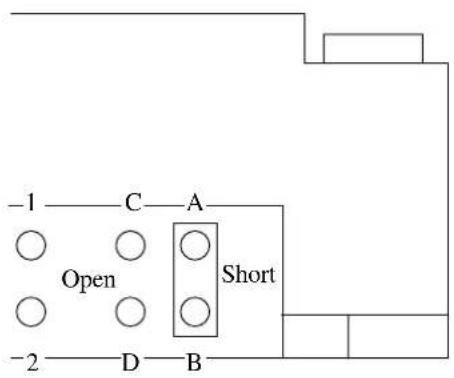 -1 C A Open Short -2 D B