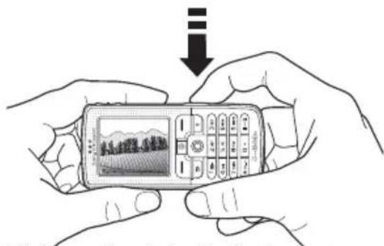 SONY ERICSSON D750i - So nehmen Sie Fotos und Videoclips auf: - 1
