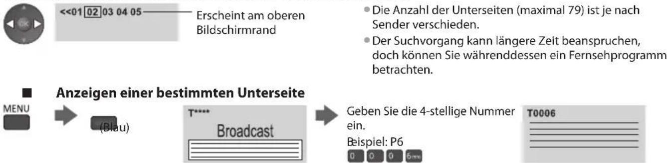 PANASONIC Viera TX-P65VT30J - Unterseitenanzeigen - 1