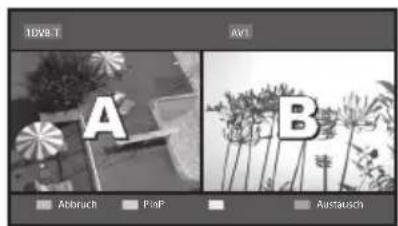PANASONIC Viera TX-P65VT30J - Bedienung im Modus „Multi Window“ - 4