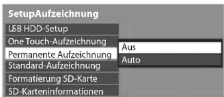 PANASONIC Viera TX-P65VT30J - ■ Anhalten von „Permanente Aufzeichnung“ - 1