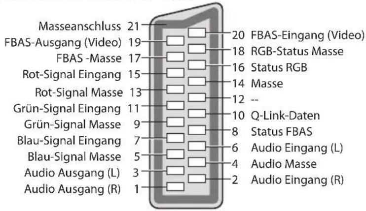 PANASONIC Viera TX-P65VT30J - Informationen über die SCART- und HDMI-Buchsen - 1